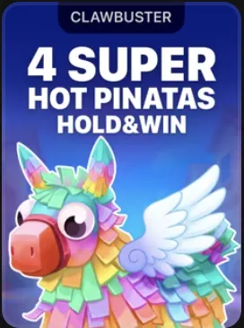 4 Super Hot Pinatas Hold & Win slot at Gamemania, game tile