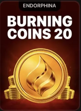 Burning Coins 20 slot at Gamemania, game tile